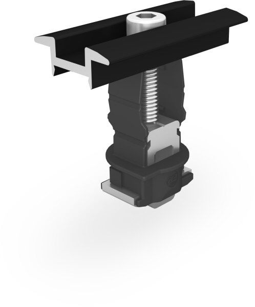 K2 Mittelklemmen-Set Clamp 25-40 mm, schwarz eloxiert