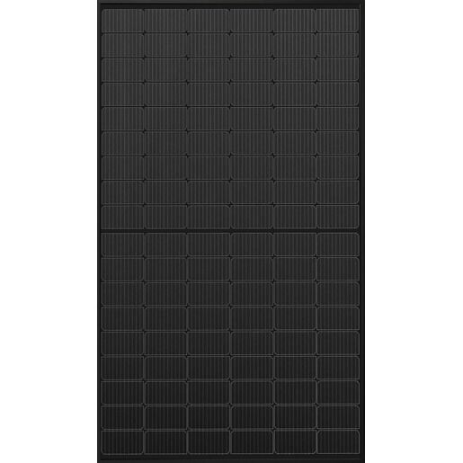 SONNENSTROMFABRIK Sapphire 395M108 ful black, Glas Folien Modul; 108 Halb-Zellen; 395 Wp; Rahmen schwarz; Rückseite schwarz; Strukturglas 3,2 mm; 1745 x 1145 x 35 mm, Anschlußstecker MC4