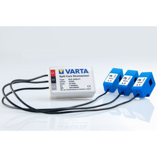 VARTA PV-Stromsensor für die Visualisierung der PV-Anlagenerzeugungsdaten (optional)