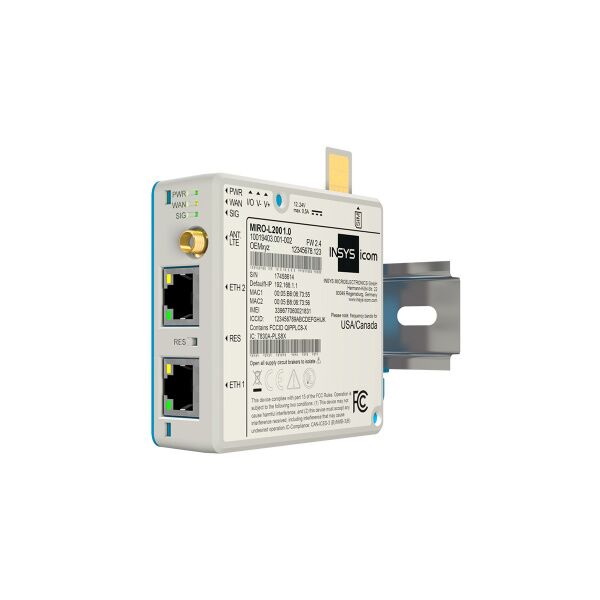 Meteocontrol LTE Router MIRO L200 (ohne Antenne) – Bild 2