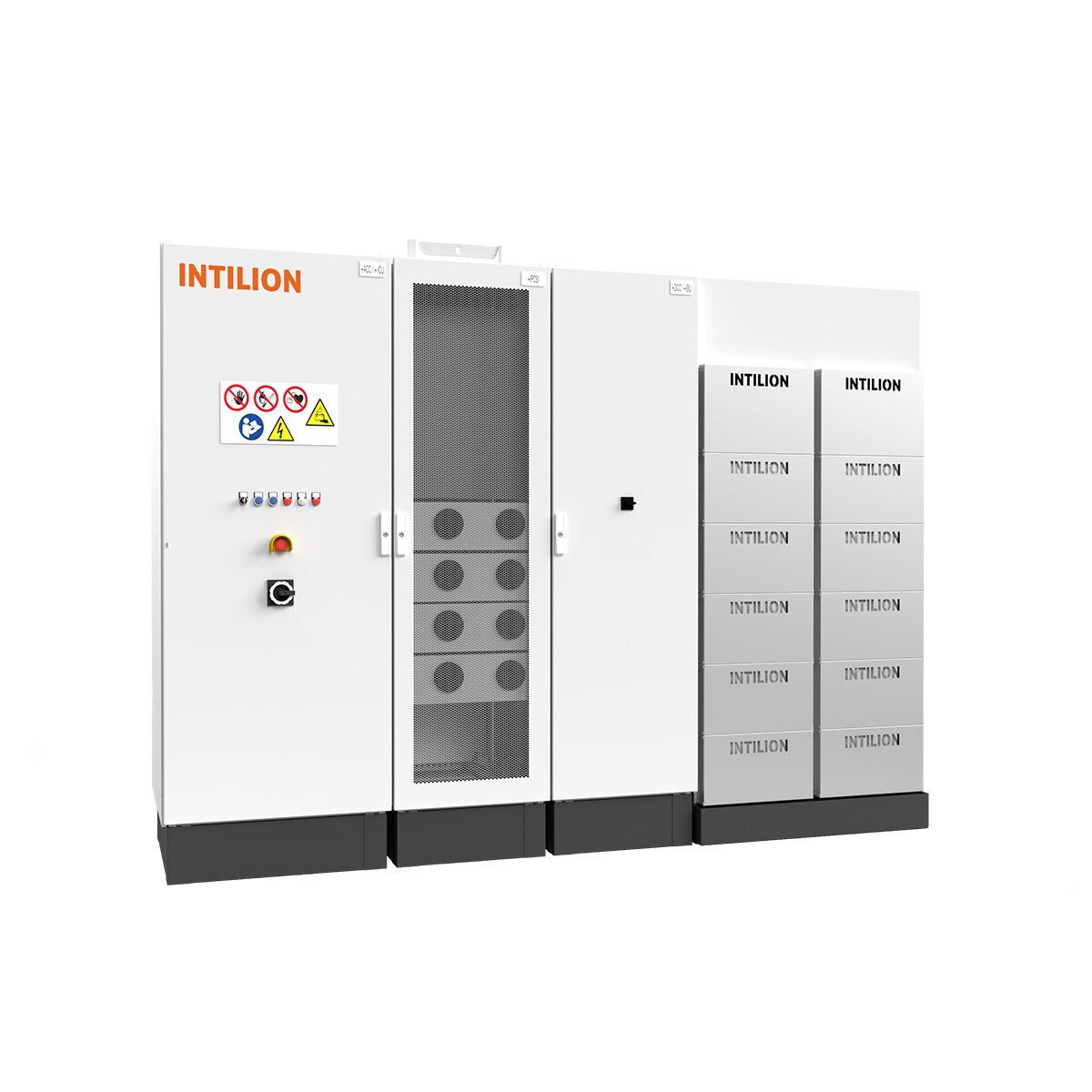 INTILION | scalestac 100 kVA / 154 kWh Speichersystem modular 25 kVA - 150 kVA / 154 kWh