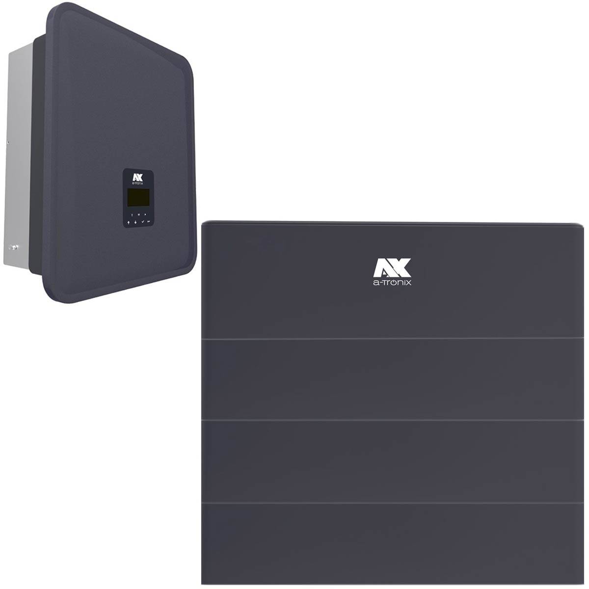 a-TroniX AX 6,0kW-3ph Hybrid Wechselrichter und 11,52kWh Speicher
